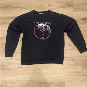 Men's Medium Grey Wu-Tang Crewneck WUworldwide Sweater